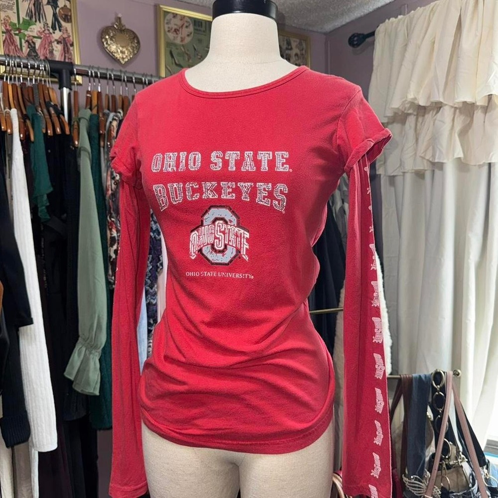 Vintage Ohio State Buckeyes Layered Tee ❤️